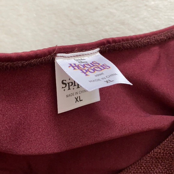 Spirit Kids Costume with Orange and Burgundy - Picture 8 of 16